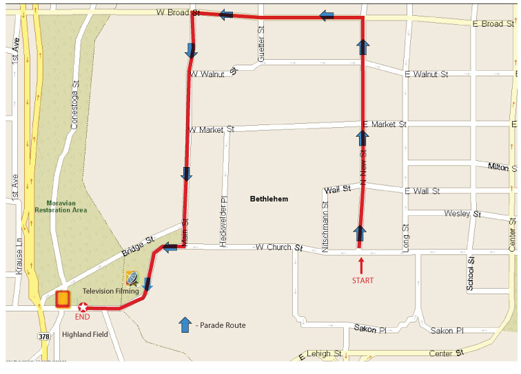 parade route